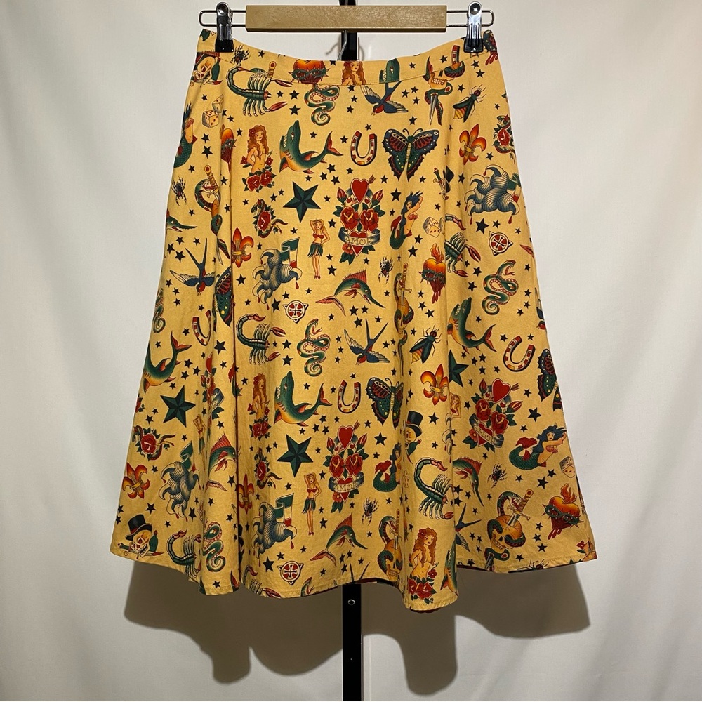 Hemet pinup circle skirt